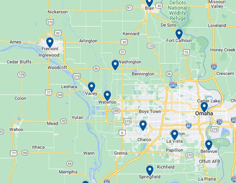 Clear Creek Landscapes service areas map